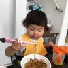 1歳10ヶ月 お箸に挑戦