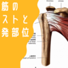 肩甲下筋の伸張テストと圧痛好発部位