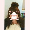 王冠風ヘアセット😘