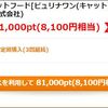 げん玉を経由してキャットフードを購入し、案件が承認された。年利1％金利が付くポイントを貯めて複利効果を得る！！