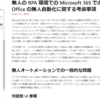 Microsoft 365 を RPA で利用するための専用ライセンスが用意されていました