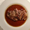 グリルドポーク　和風エスカルゴバターソース