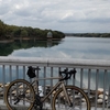 多摩湖と狭山湖の周りをサイクリング。