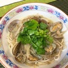 アサリとゴボウのアジア麺