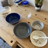 ネコのご飯入れ