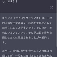 この前ChatGPTが言ってたキャタス、詳細聞いてみた