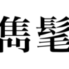 漢検一級勉強録 その159「雋髦」