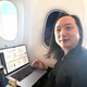 飛行機の隣席にオードリー・タンさんがいた話