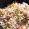 根曲がり竹の炊き込みご飯・熊を怖れず採ってくれた親戚に感謝