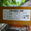 銚子谷林道　２０１７　～銚子滝トンネル（三光橋）