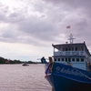 「ターピー川（Tapi River）」沿いを散策～スラターニー（Surat Thani)の中心は海からは少し内陸に入った処だが立派な港町！！
