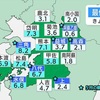 阿蘇市で0度6分と冷え込む