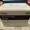 SIGMA18-50㎜F2.8DC DN