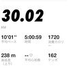 30km走に挑戦…5時間かかった。