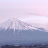 今朝の富士山