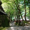 日本　揖斐川町の夏の横蔵寺