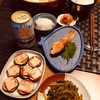 あっさり和食で晩酌。