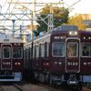 阪急箕面線で7034Fと5132Fを撮影～桜井付近にて_24/12/17