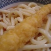 海老天ぷら　うどん