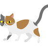 三毛猫・黒猫