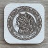エキゾチックショートヘアのルネサンス肖像画コースターセットができました！