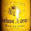 Vin d'Alsace Riesling Dry Wine Gustave Lorentza 2011