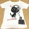 リッスンハートビートの猫Ｔシャツ。もう着れないのにとってある服。