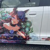 痛車の水染みはリンレイのウルトラハードクリーナーで落とす