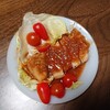 今夜は奥さんサポートでオヤジ料理です(５/６)