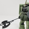 1/144 ザクⅡ（Wフィールド防衛戦仕様）　改造ガンプラ/HGUC ザクF2 ＆ HGUC ジョニー・ライデン専用ザク ミキシング