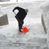 境内での除雪作業