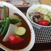 北海道　富良野市　ファームレストラン　あぜ道より道　/　野菜が美味しすぎ