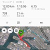 明石海浜公園ラン10km