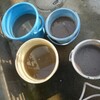 2015年7月28日 炉灰あく抜きと湿し灰作り