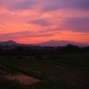 6月の夕焼けと朝焼け・・・