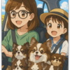 小学校夏休みの最終お出かけ🚗
