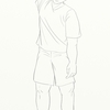 絵を描く幸せの時間。｜草花スケッチ・9月チャレンジDay155/365日　線画