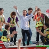 本日の水神祭！　ツヨポン！　ユミちゃん！