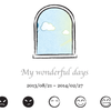 便利で気が利く日記アプリ "My Wonderful Days" 