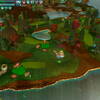 Steam「GolfTopia」をやってみた。自分の島に理想のゴルフ場を…！