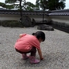 お盆前の静かなお寺初参り👧