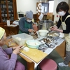 ハウスの芋煮会