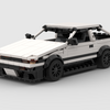 【LEGO】トヨタ　AE86　トレノ、レビン　レゴで再現してみました。