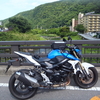 GSR750と伊豆ツーリング 1日目　行くぜ、伊豆！　東京～小田原～芦ノ湖～湯河原～東伊豆