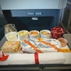 JAL国内線ファーストクラス 2025年4月上旬の機内食(朝食-羽田発便)