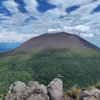 黒斑山から浅間山を