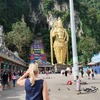 KL最大の洞窟寺院観光（その２・参拝編） - バトゥ洞窟 （Batu Caves） -  （クアラルンプール・マレーシア）