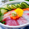 海鮮丼＆大根の明太マヨサラダ