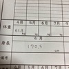 【自閉症児】身長170.5cm