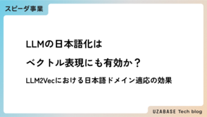 LLMの日本語化はベクトル表現にも有効か？LLM2Vecにおける日本語ドメイン適応の効果
